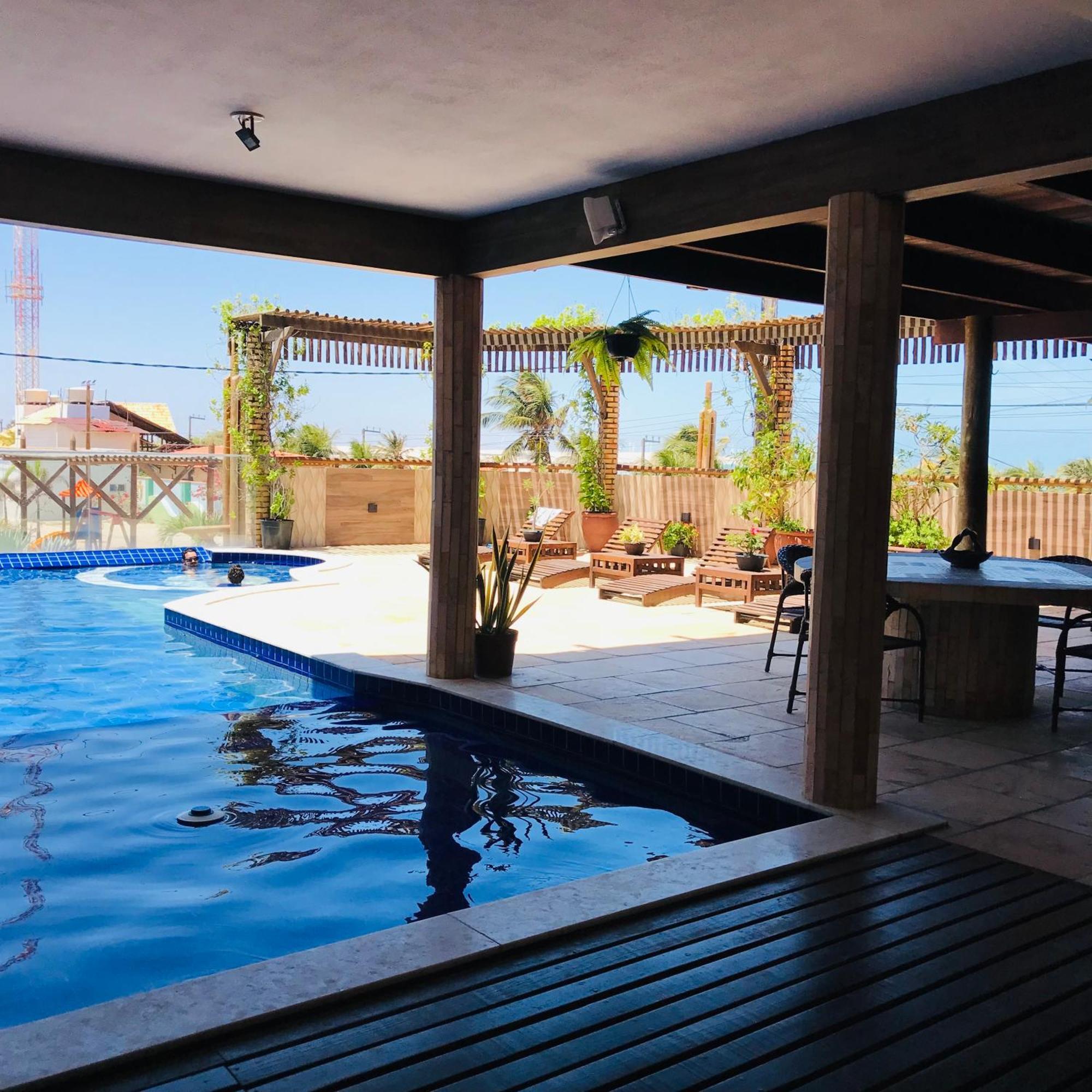 Hotel Pousada Latitude Canoa Quebrada Exterior foto